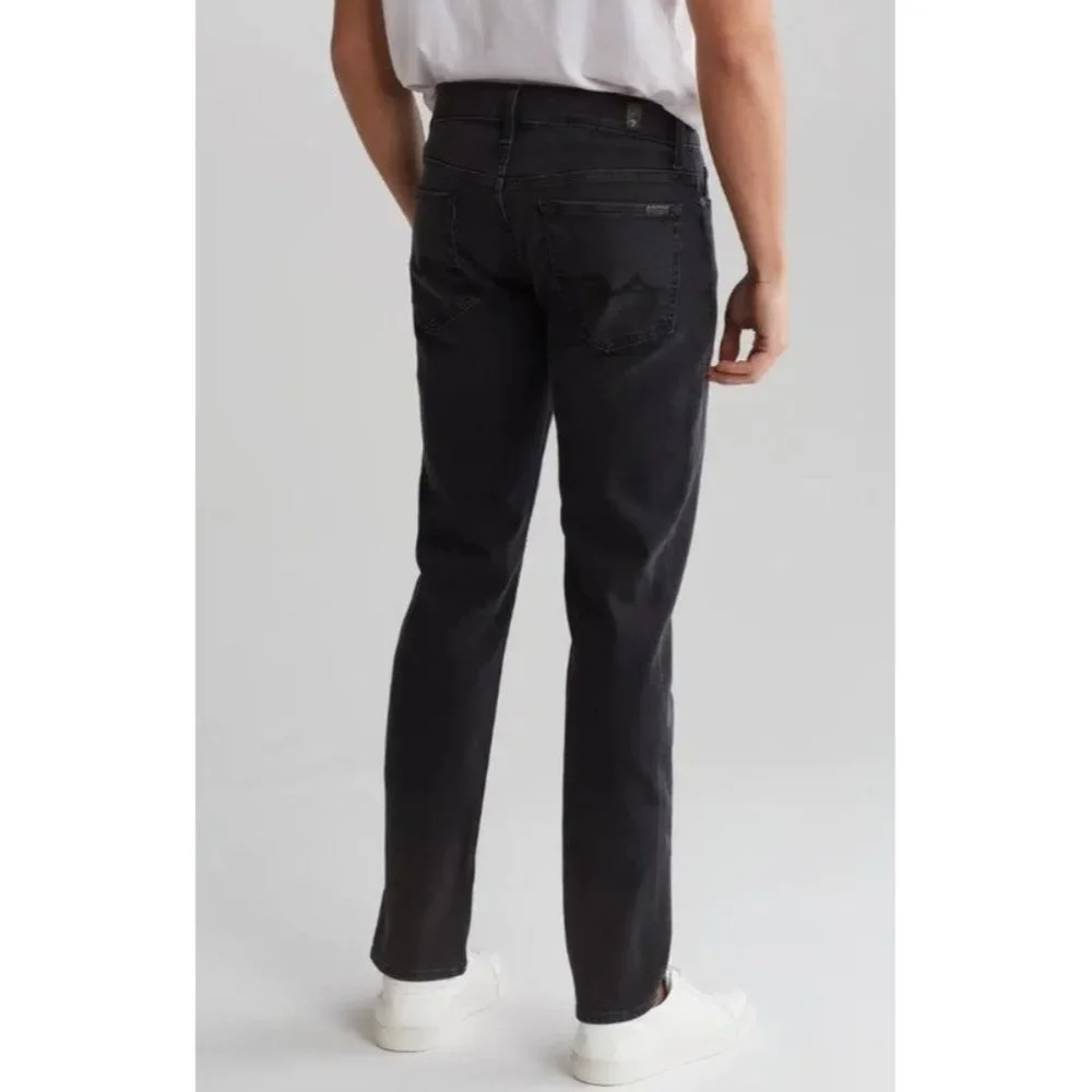 7 For All Mankind Paxtyn Slim Skinny Jeans 34x33 NWT - Picture 2 of 8